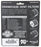 K&N Universal Chrome Filter 1 3/8 inch FLG / 2 1/2 inch Base / 2 inch Top / 2 1/4 inch Height