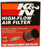 K&N Filter Universal X Stream Clamp-On 2.5in Flange ID / 6in Base OD / 5in Top OD / 5.5in Height